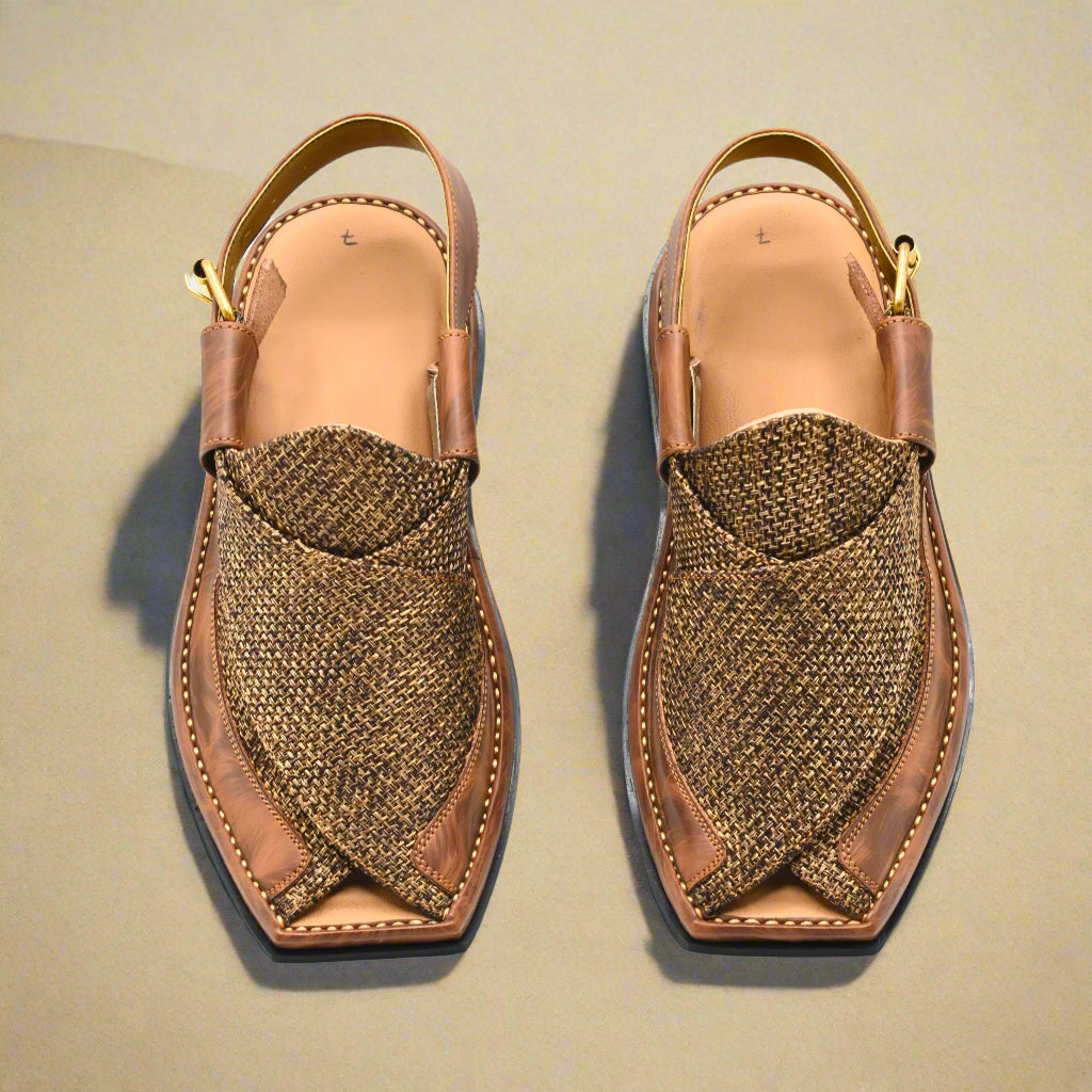 Peshawar Zalmi Fabric Chappal