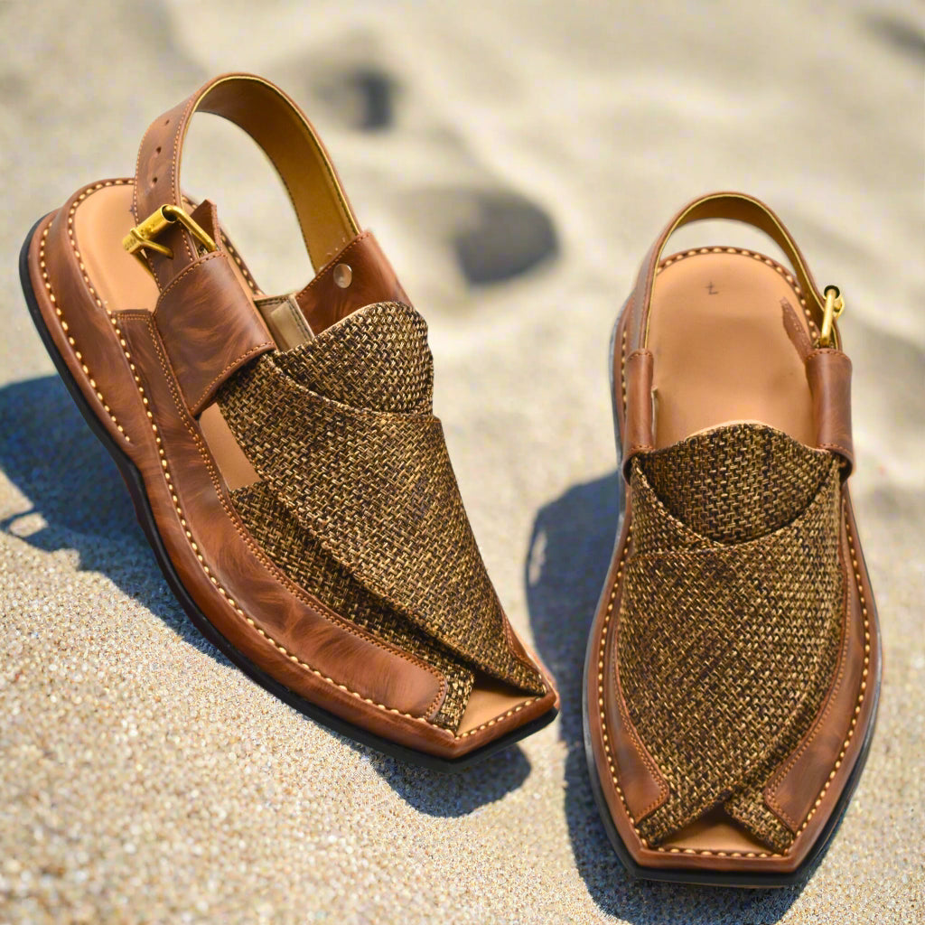 Peshawar Zalmi Fabric Chappal