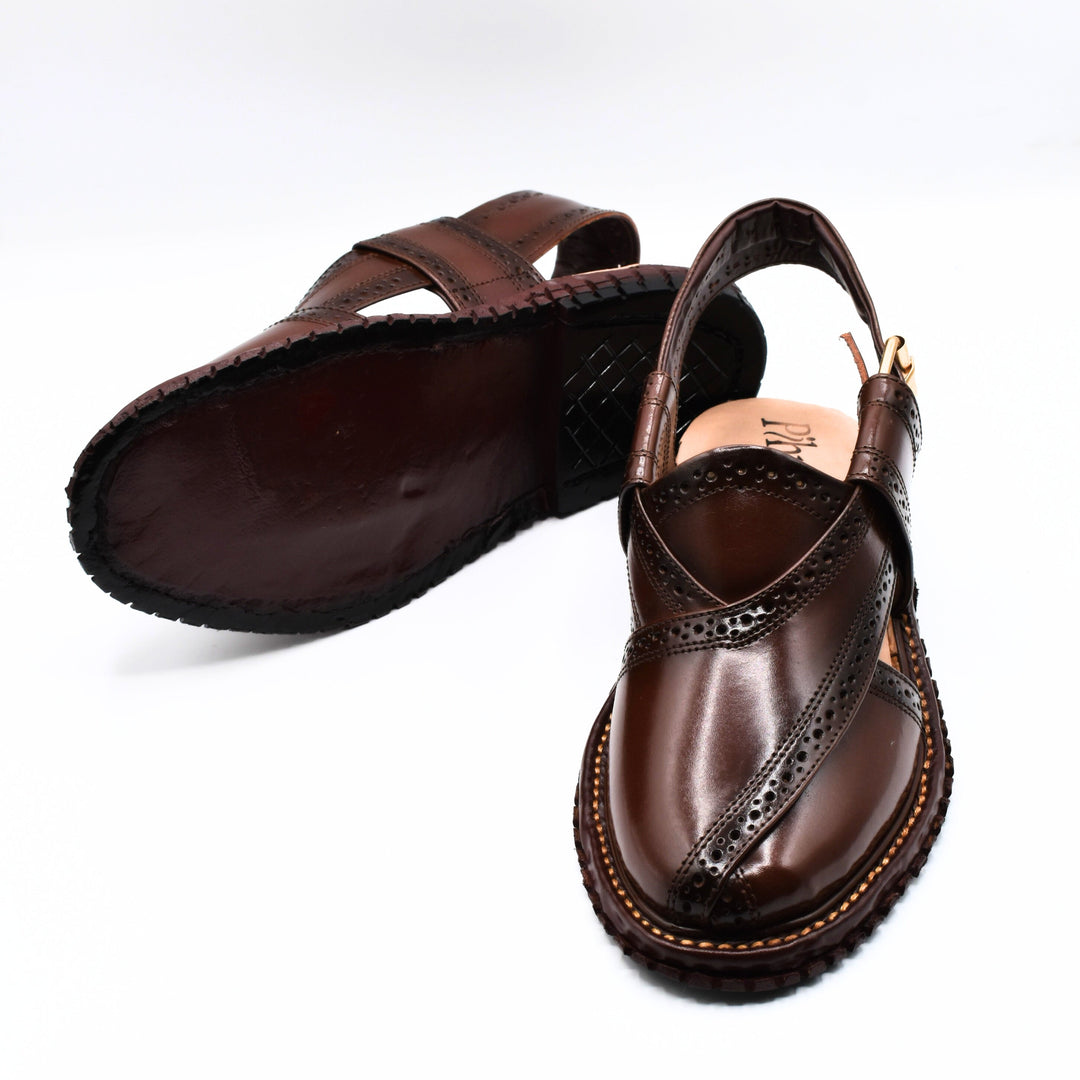 MoziFashion Kingra Sandal Dark Brown