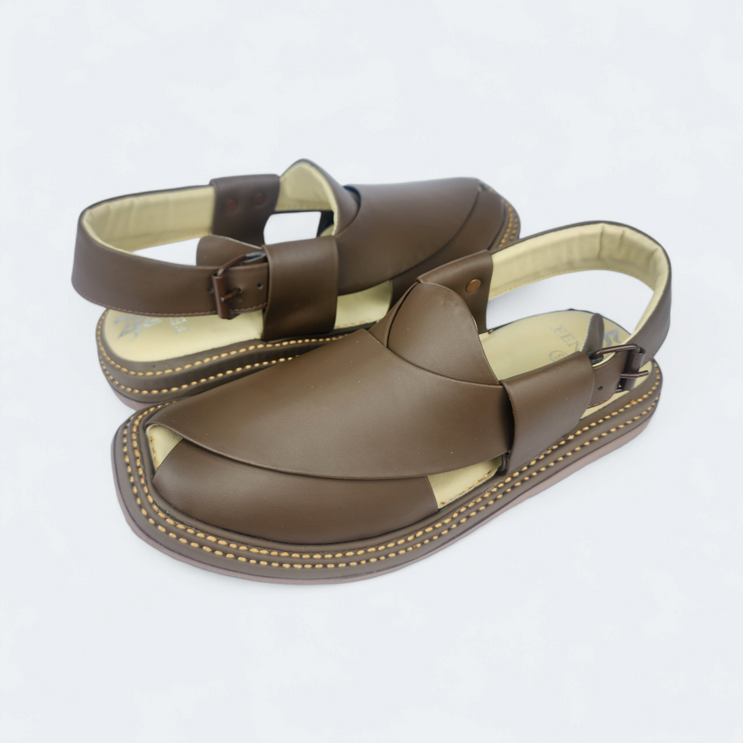 Kaptan Medicated Chappal Chocolate