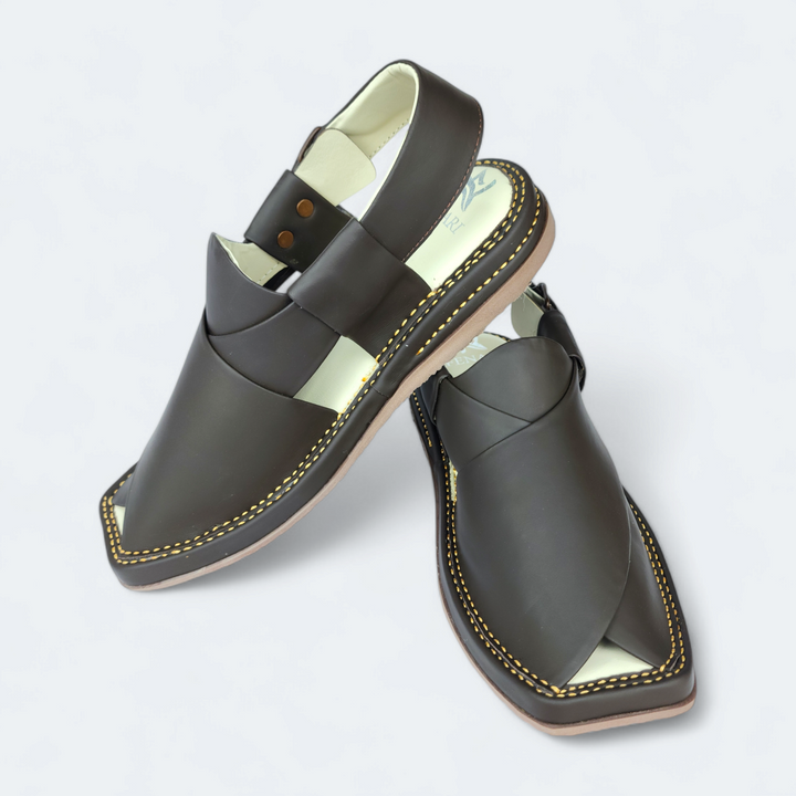 Kaptan Medicated Chappal Chocolate