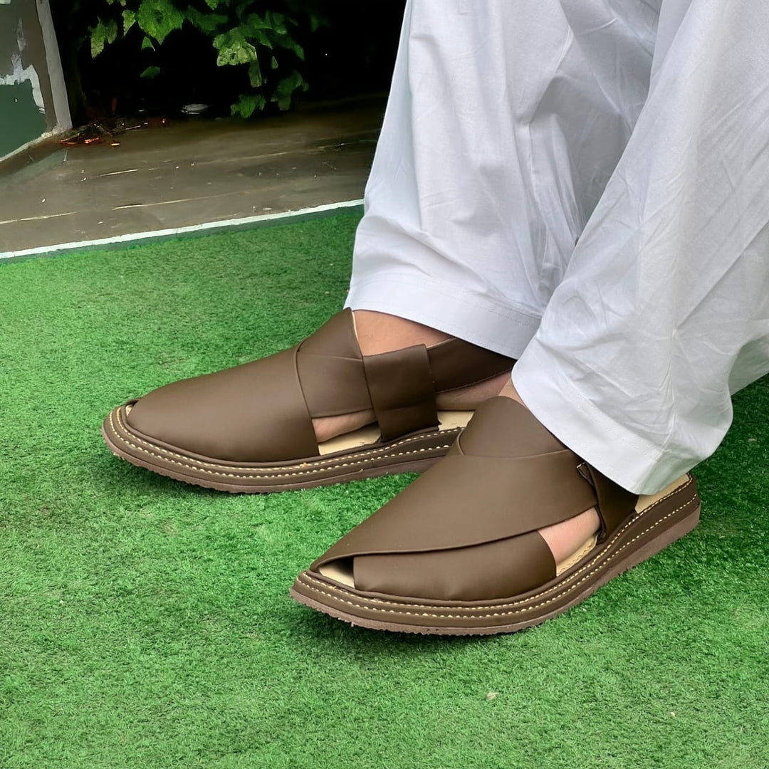 Kaptan Medicated Chappal Chocolate