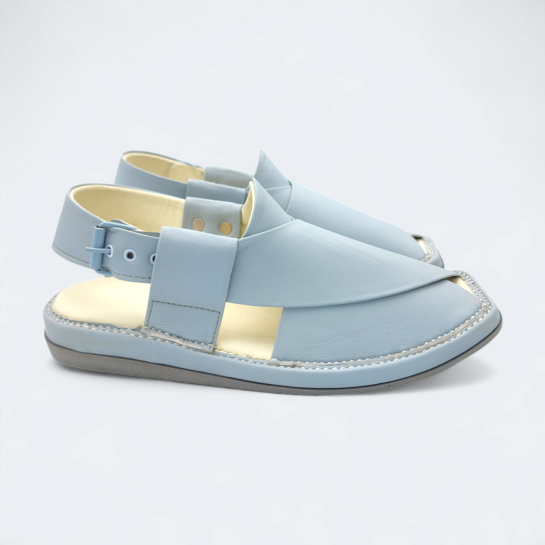 Kaptan Medicated Chappal Light Sky
