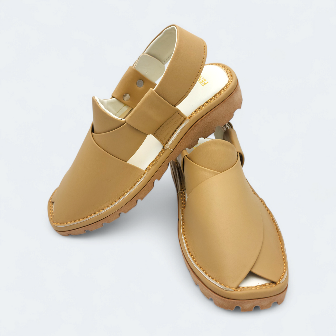Gogo Medicated Chappal Dotted Yellow