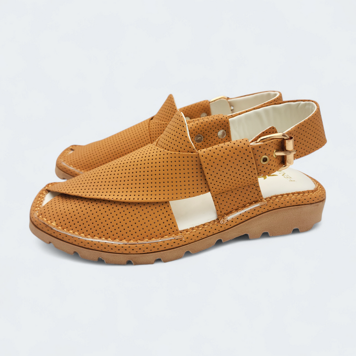 Gogo Medicated Chappal Dotted Yellow