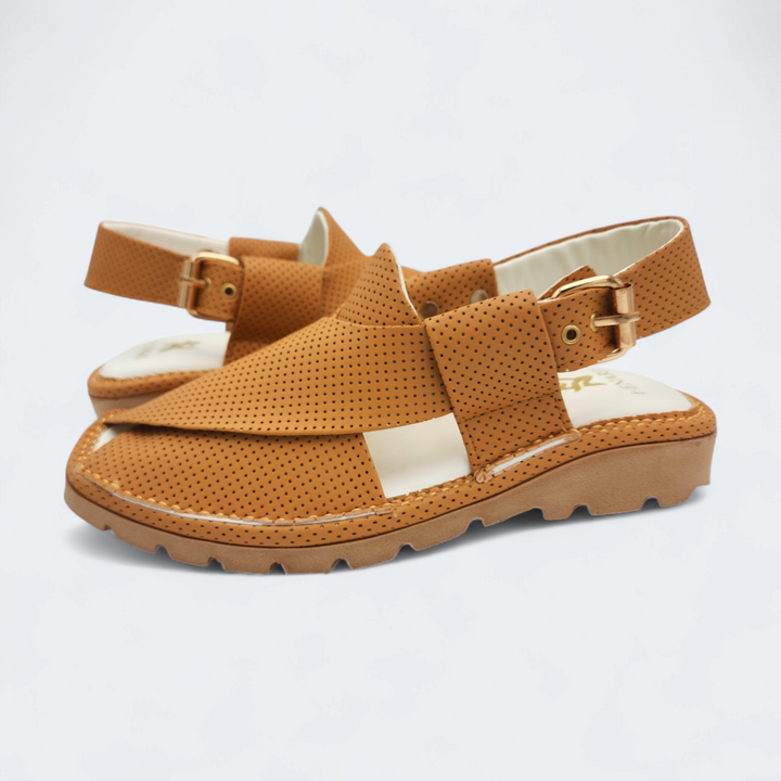 Gogo Medicated Chappal Dotted Yellow