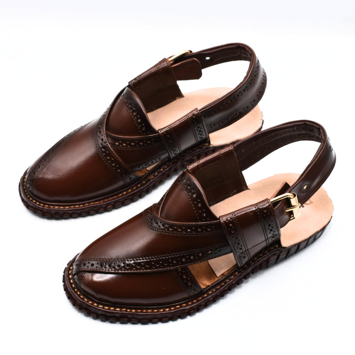 MoziFashion Kingra Sandal Dark Brown