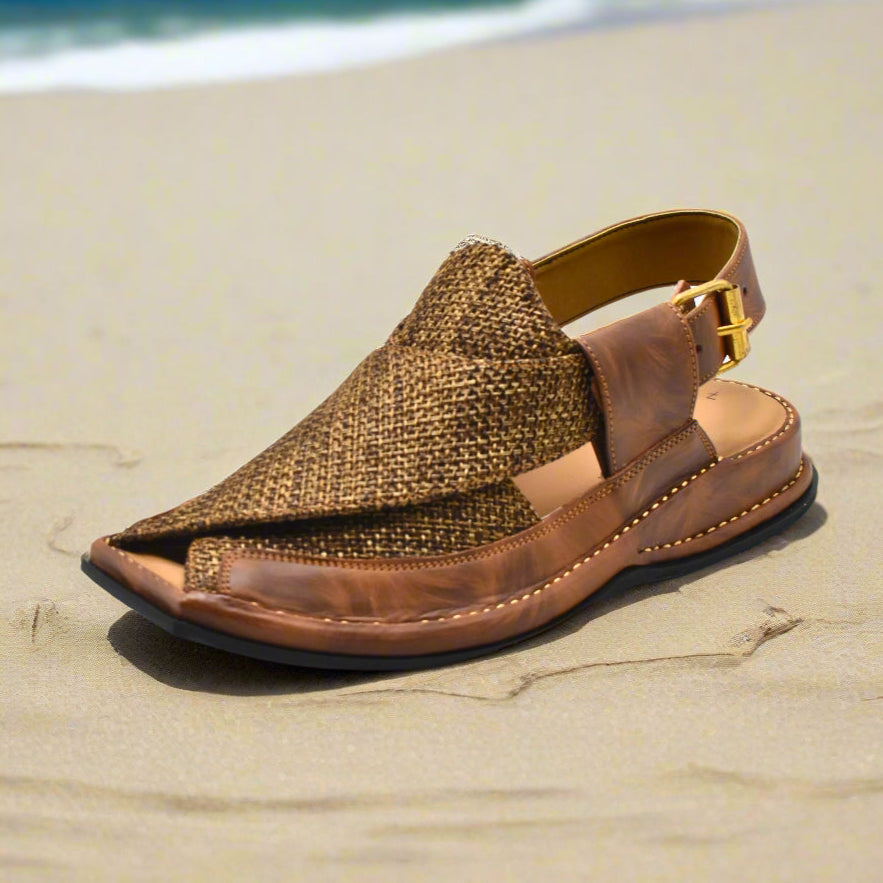 Peshawar Zalmi Fabric Chappal