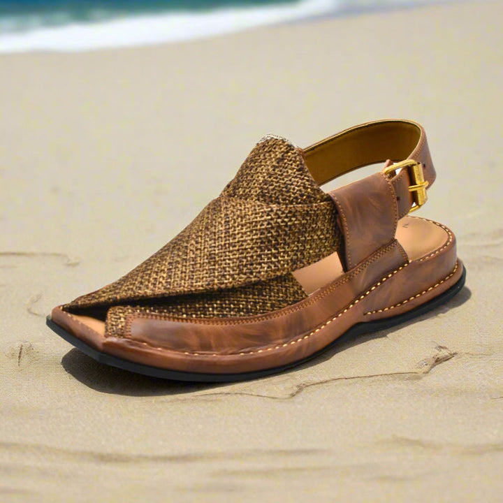 Peshawar Zalmi Fabric Chappal