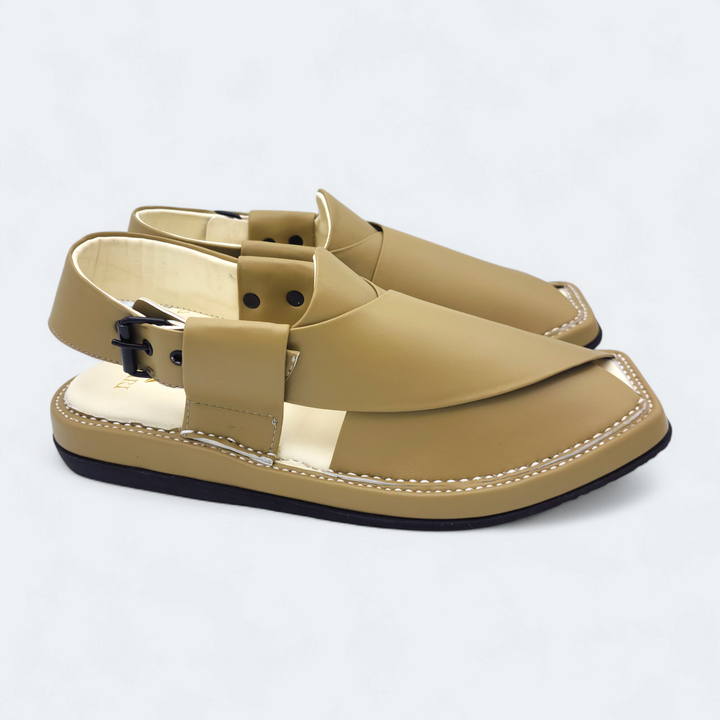 Kaptan Medicated Chappal Olive Green