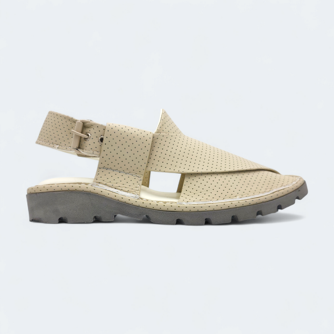 GOGO Medicated Chappal Dotted Cream