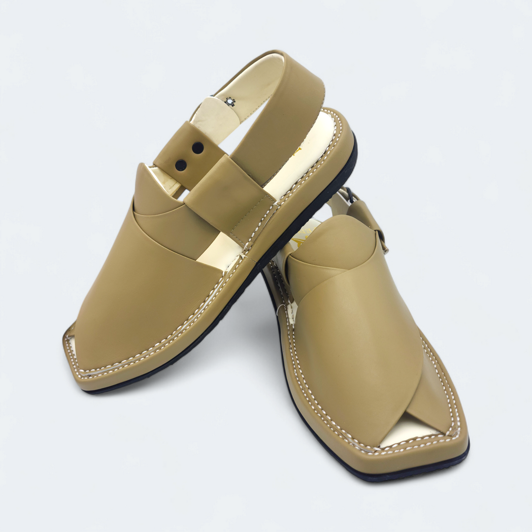 Kaptan Medicated Chappal Light Green
