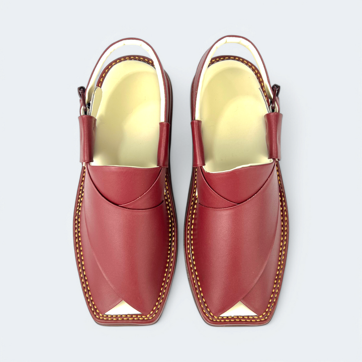 Kaptan Medicated Chappal Marron