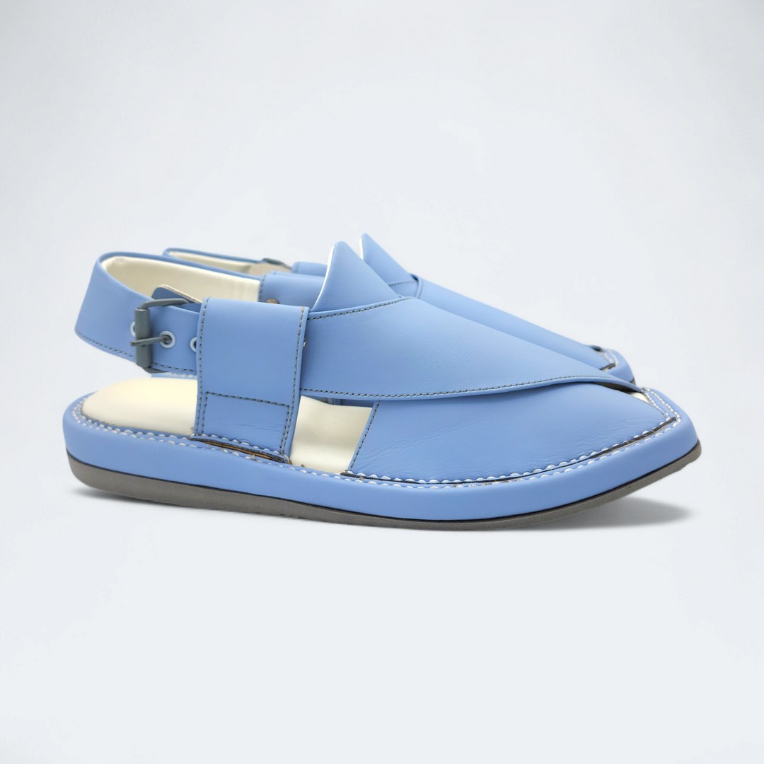Kaptan Medicated Chappal Light Sky