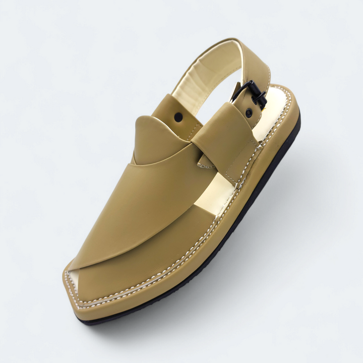 Kaptan Medicated Chappal Light Green