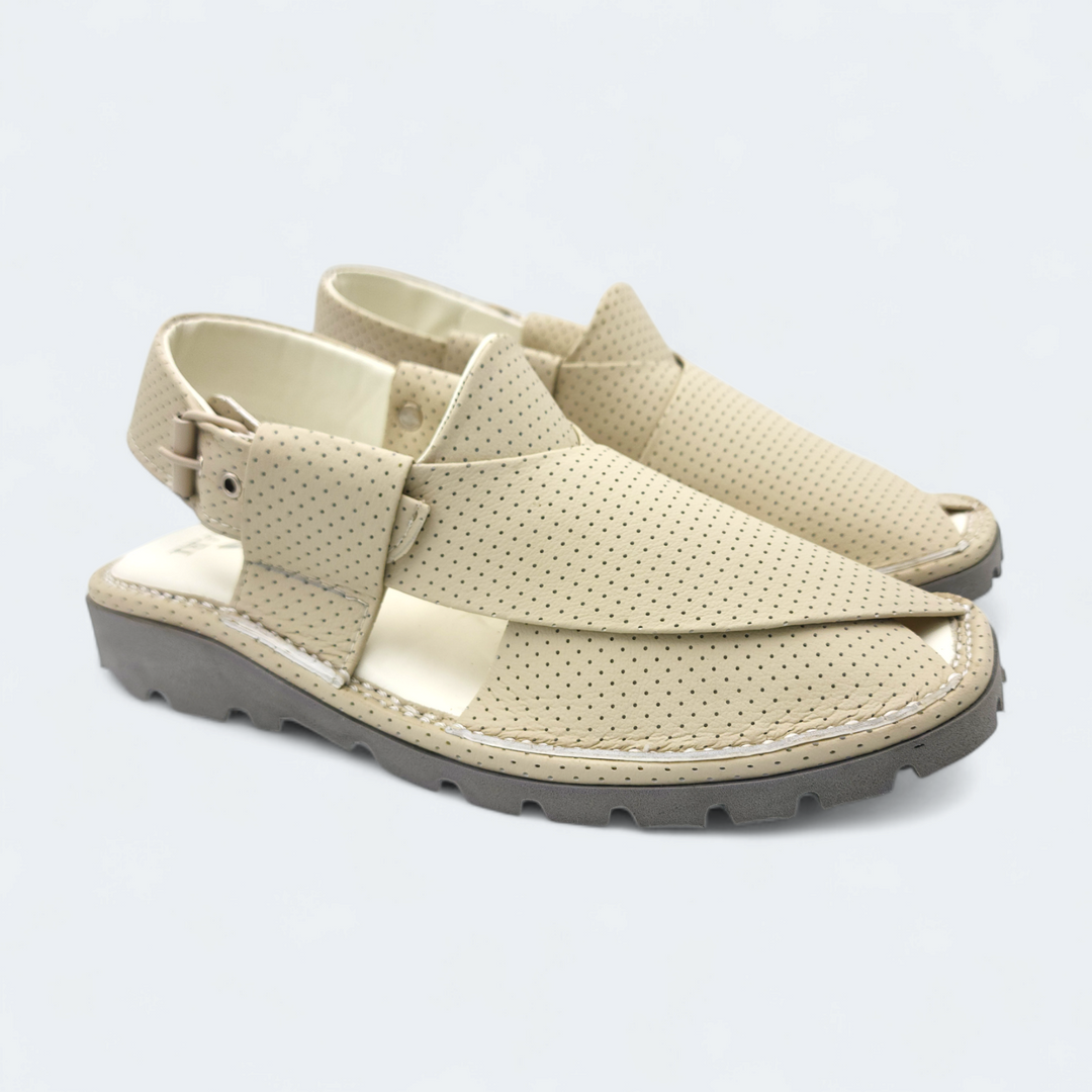 GOGO Medicated Chappal Dotted Cream